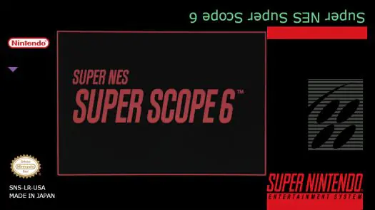 Super NES Super Scope 6 game